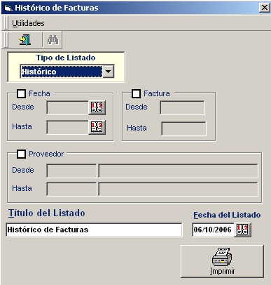 Diario-Historico Facturas